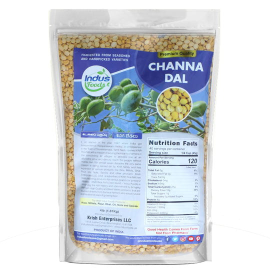 Channa Dal 4 lbs (max 2 per order)