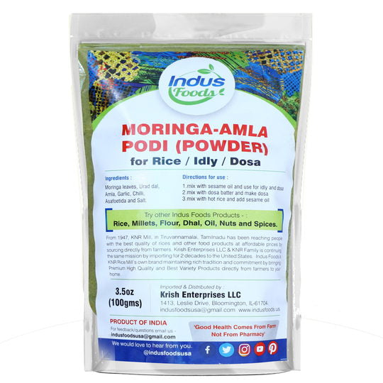 Moringa Amla Powder - 100 gms