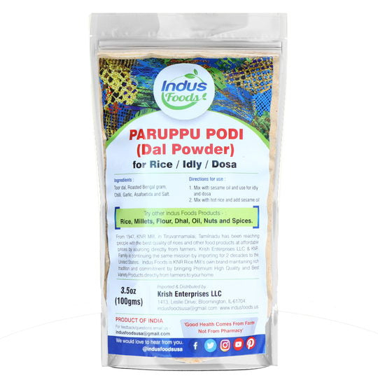 Parupu Podi - Dal Powder 100gms