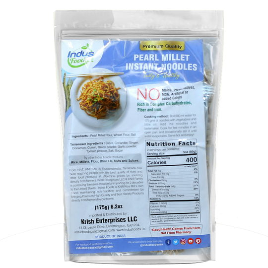 Pearl Millet Instant Noodles 180gms
