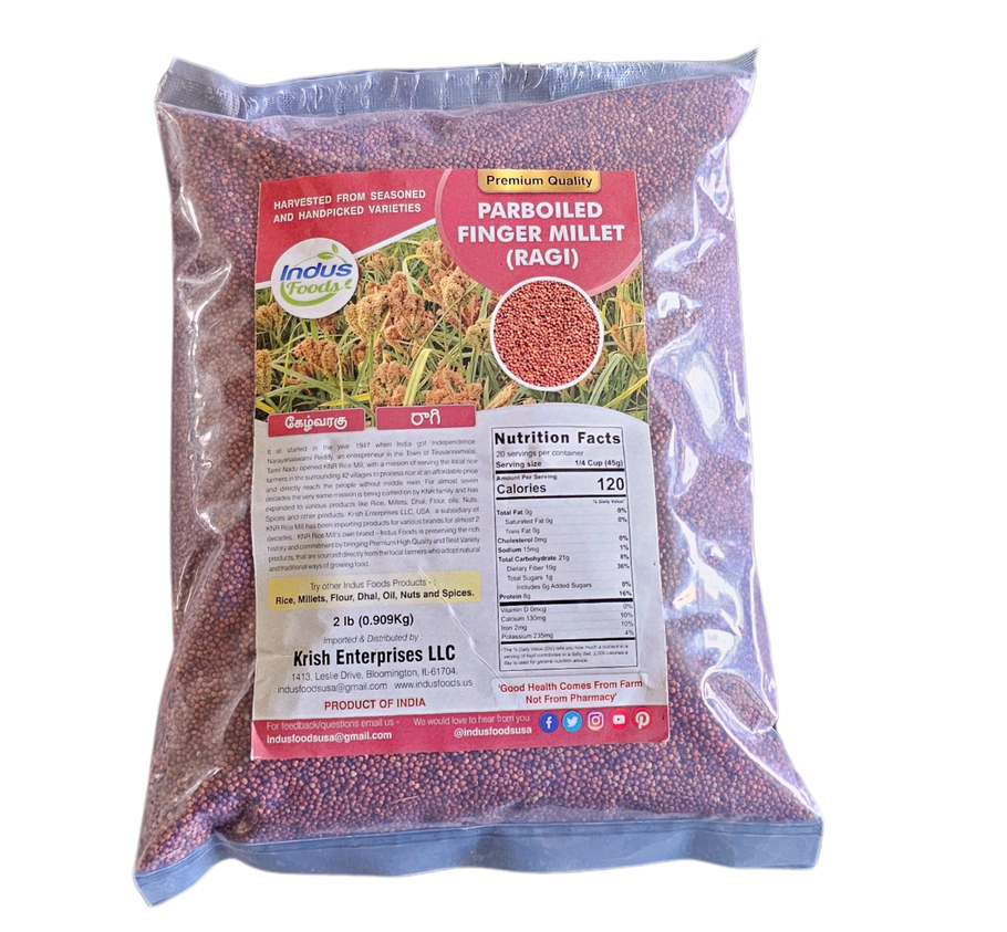 Parboiled Ragi Millet 2lbs